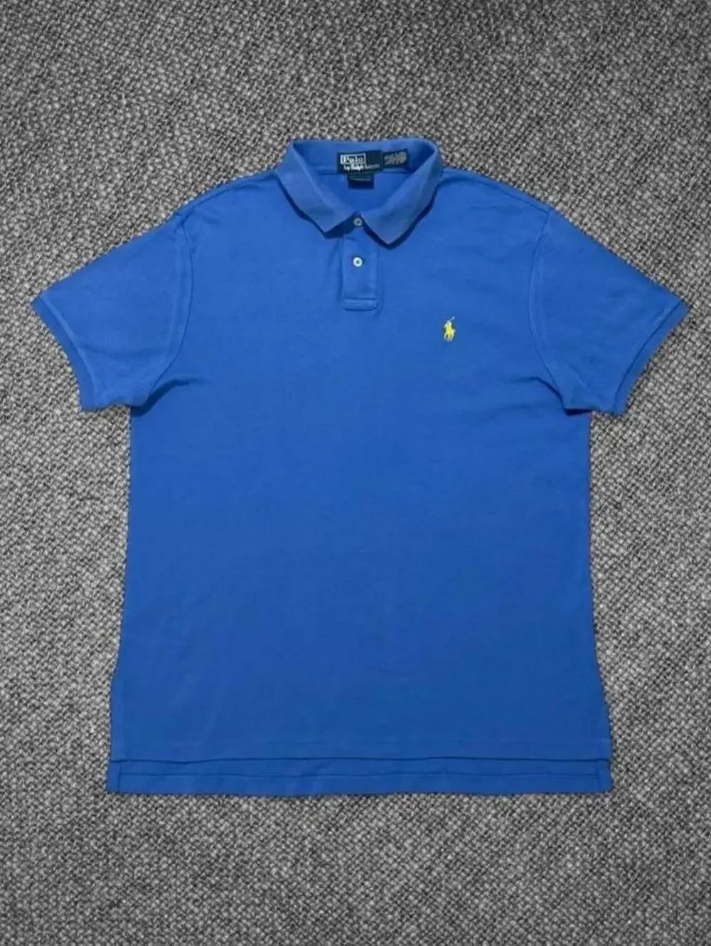 Polo Ralph Lauren Blue Short Sleeve Polo Shirt Size Large